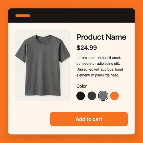 Exemple de page produit optimisée